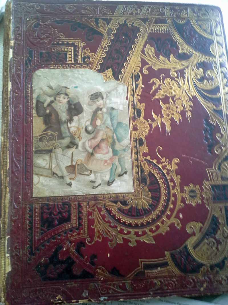 Junius and Mary Williams Bisbee Family Scrapbook